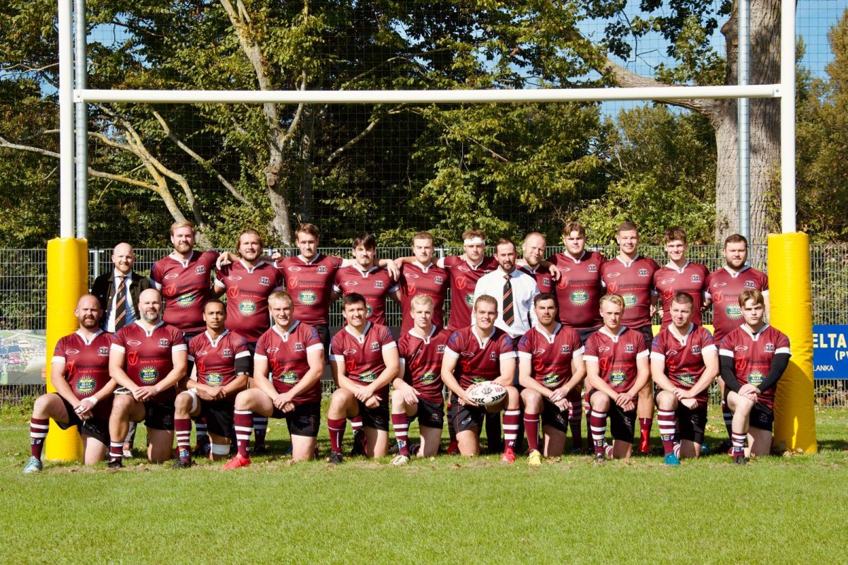 Team Foto Heren 1 Rugby Club West-Friesland 2025-2026